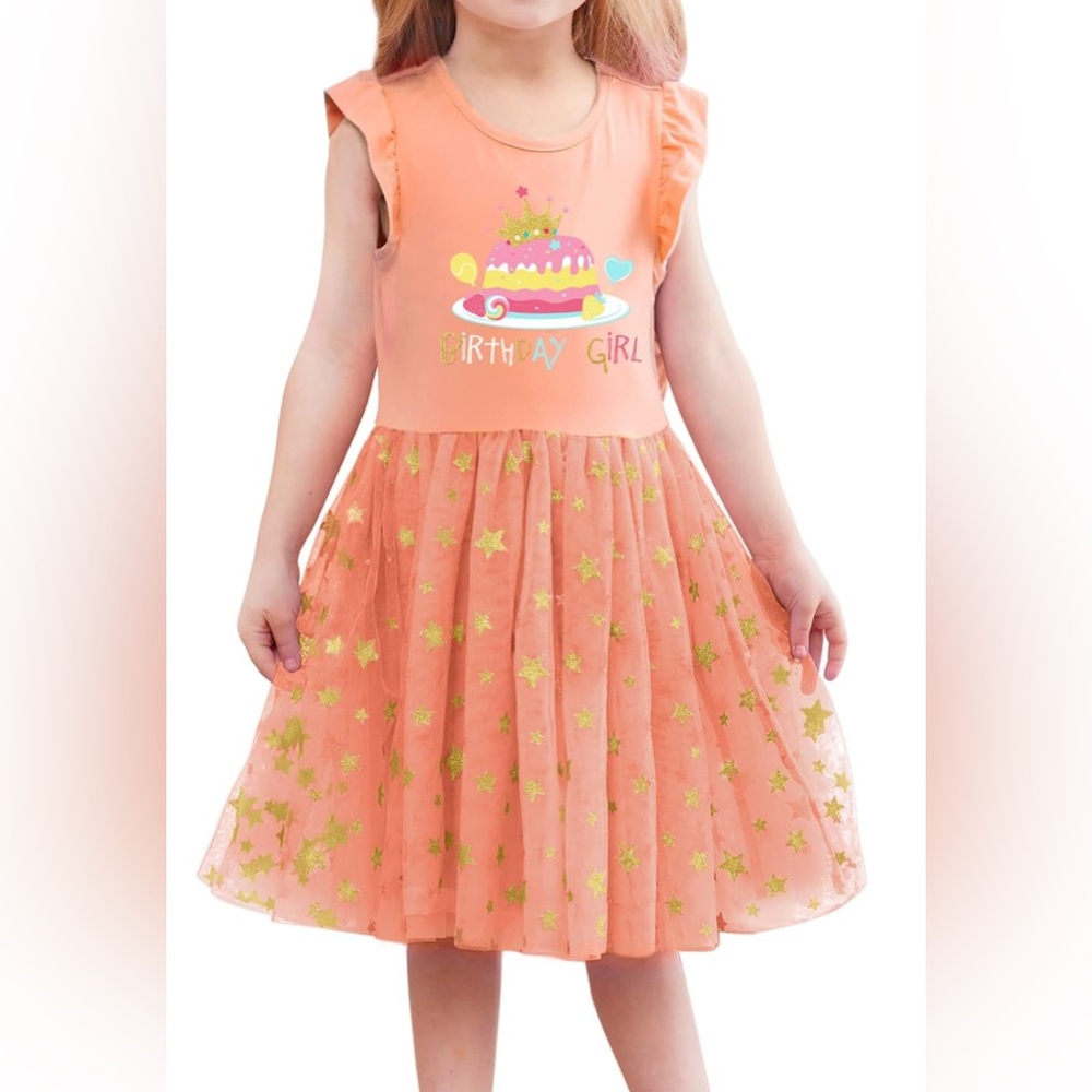 Girl’s Tulle Birthday Dress
